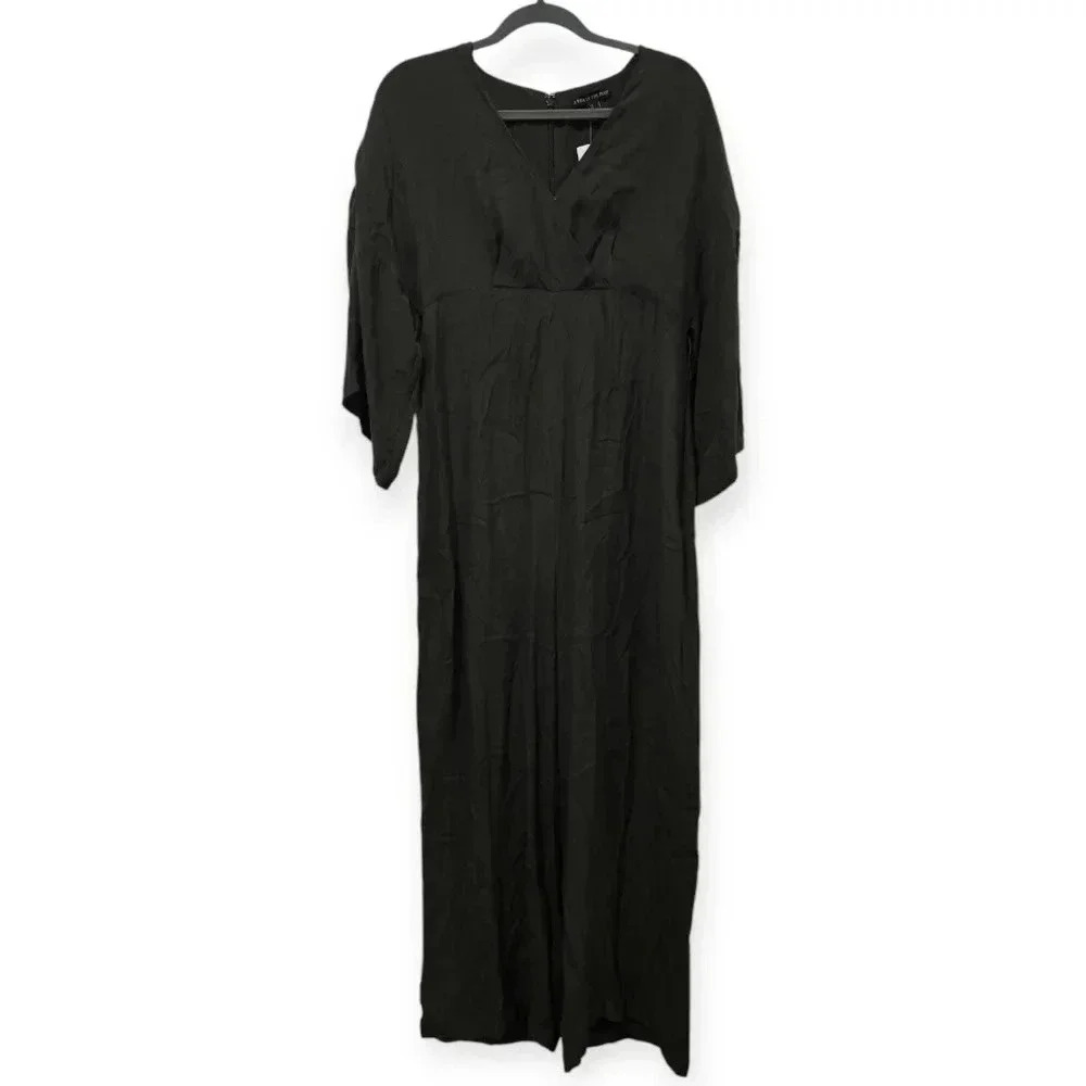 NWT A Pea in the Pod maternity size XS olive green wide leg jumpsuit